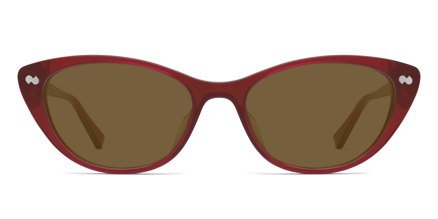 The ella - Burgundy Sun - Carousel2 - Pair Eyewear