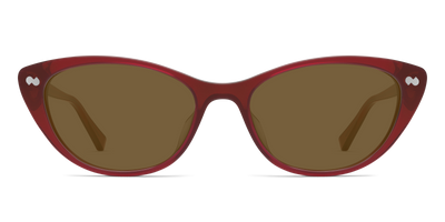 The ella - Burgundy Sun - Thumbnail2 - Pair Eyewear