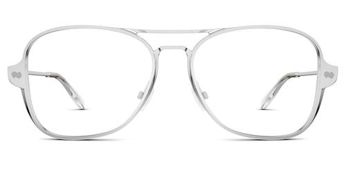 The Vic - Silver Metal - Pair Eyewear