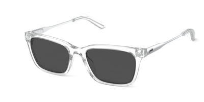 The Larkin - Mixed Material Crystal Clear Silver Metal Sun