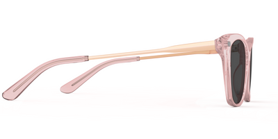 The Wanda - Mixed Material Pink Clear Rose Gold Metal Sun
