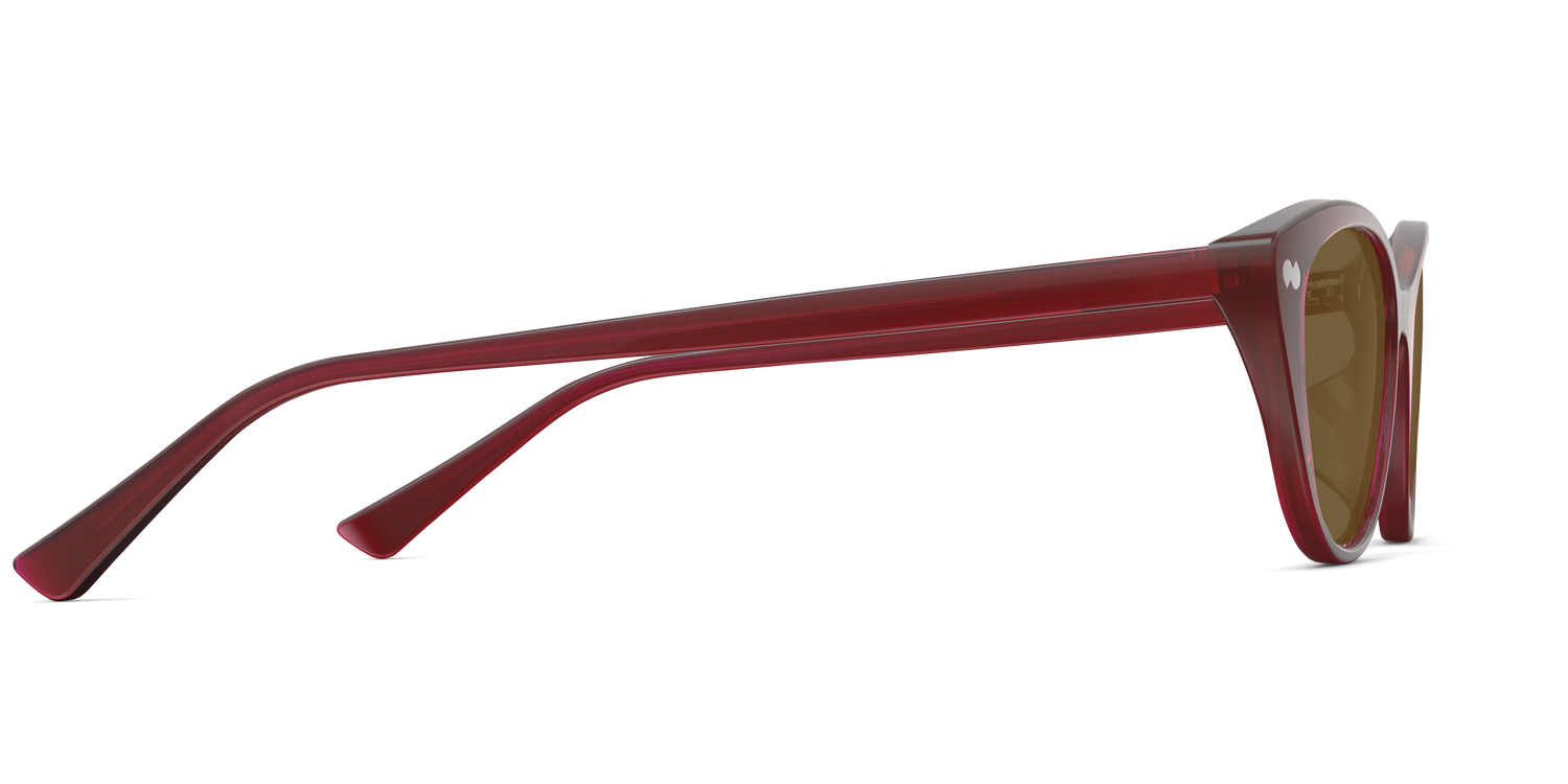 The ella - Burgundy Sun - Carousel6 - Pair Eyewear