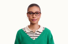 The Addison - Mixed Material - Lensless - LifeStyle Thumbnail 1 - Pair Eyewear