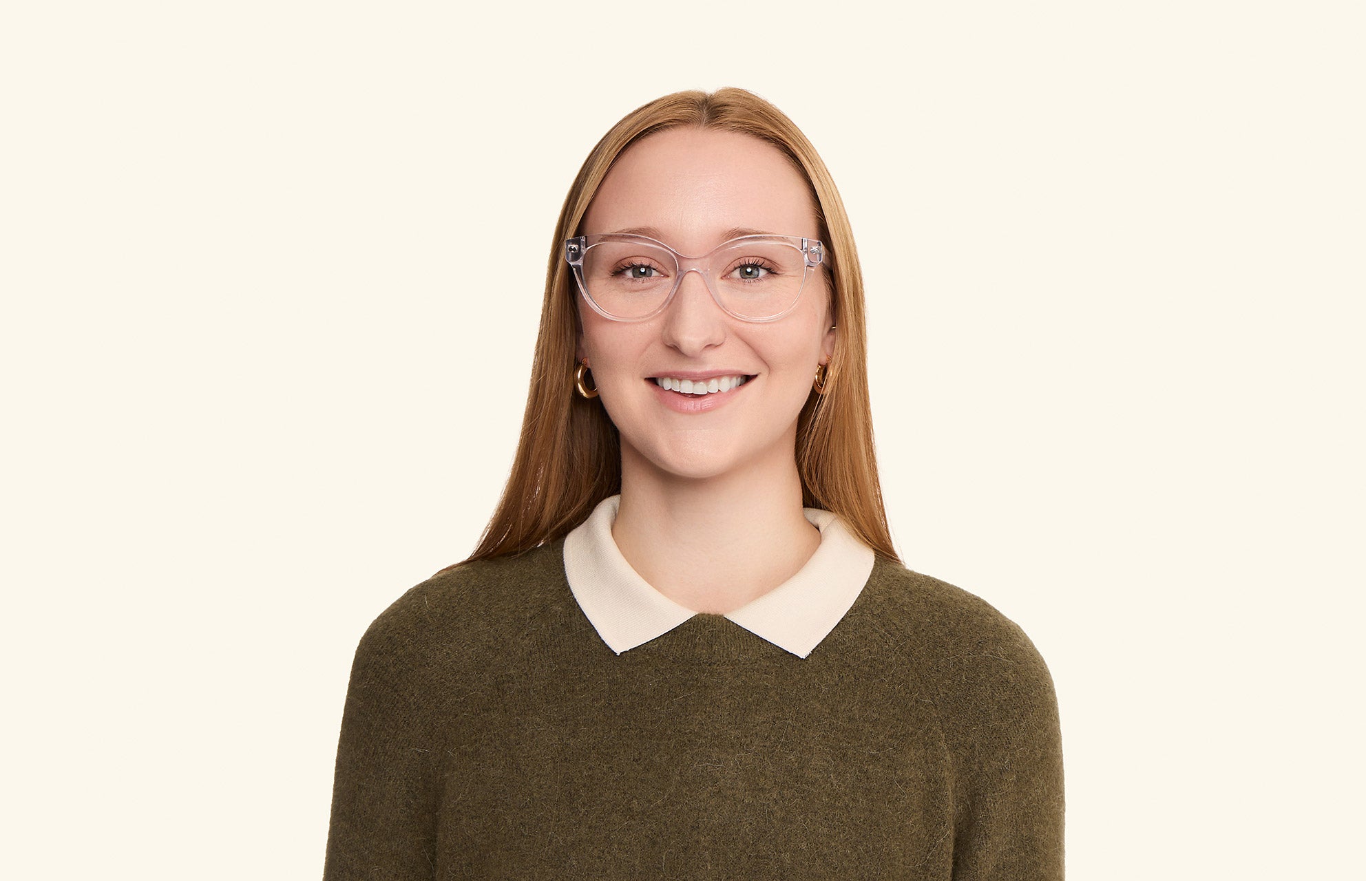 The Quinn - Crystal Clear – Pair Eyewear