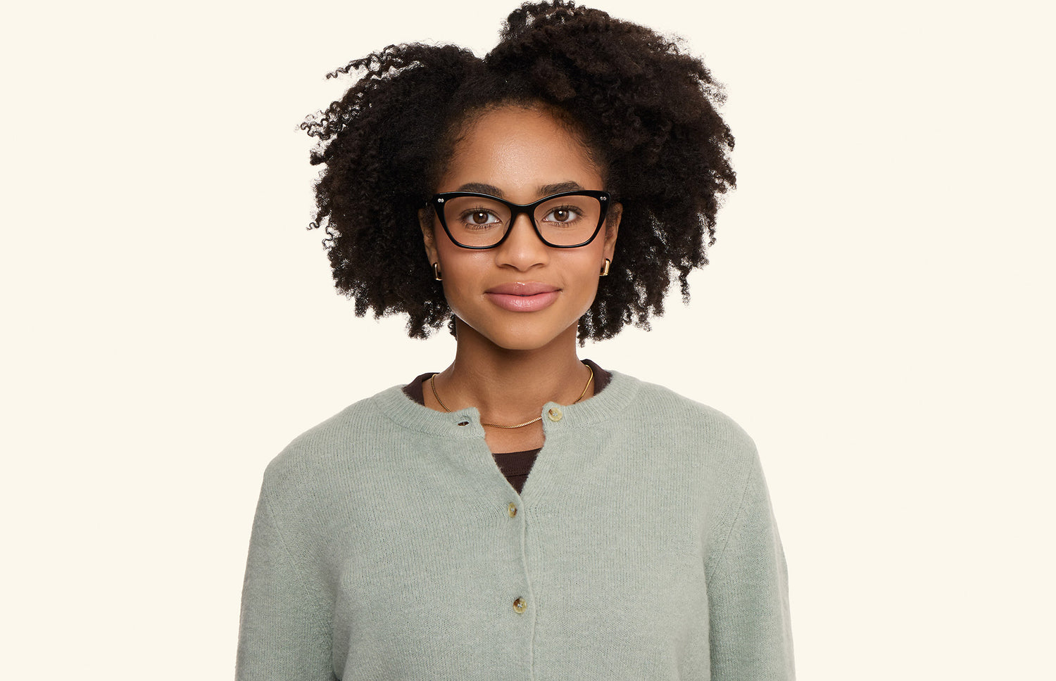 The Wanda - Mixed Material Black Gold Metal