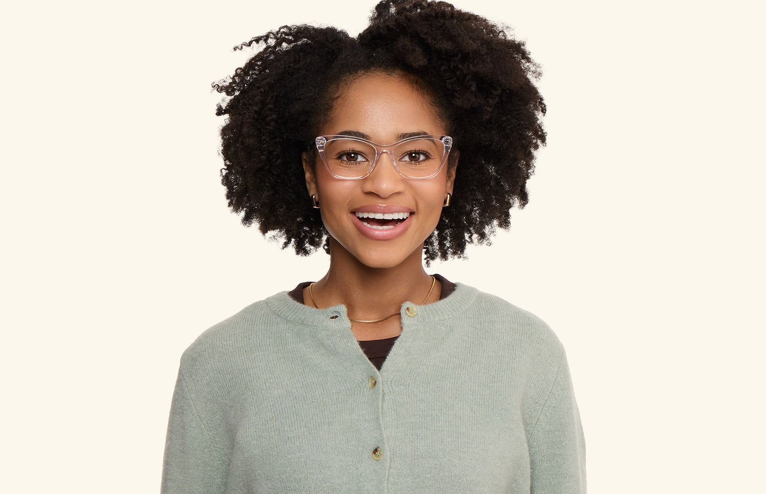 The Wanda - Mixed Material Black Gold Metal