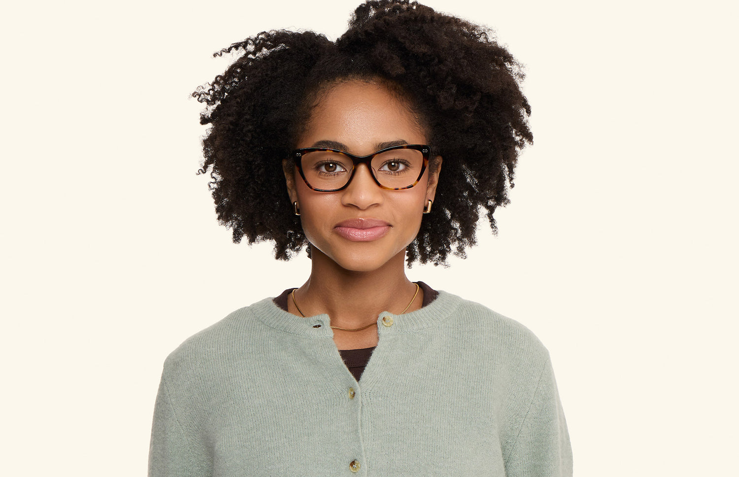 The Wanda - Mixed Material Tortoise Gold Metal
