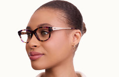 The Addison - Mixed Material - Lensless - LifeStyle Thumbnail 2 - Pair Eyewear