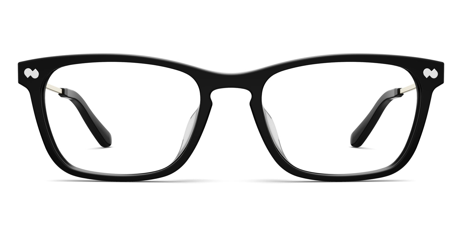 The Casper - Black Acetate Gold Metal