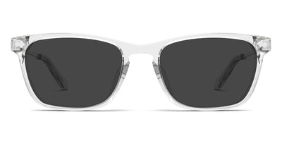 The Casper - Crystal Clear Acetate Silver Metal Sun