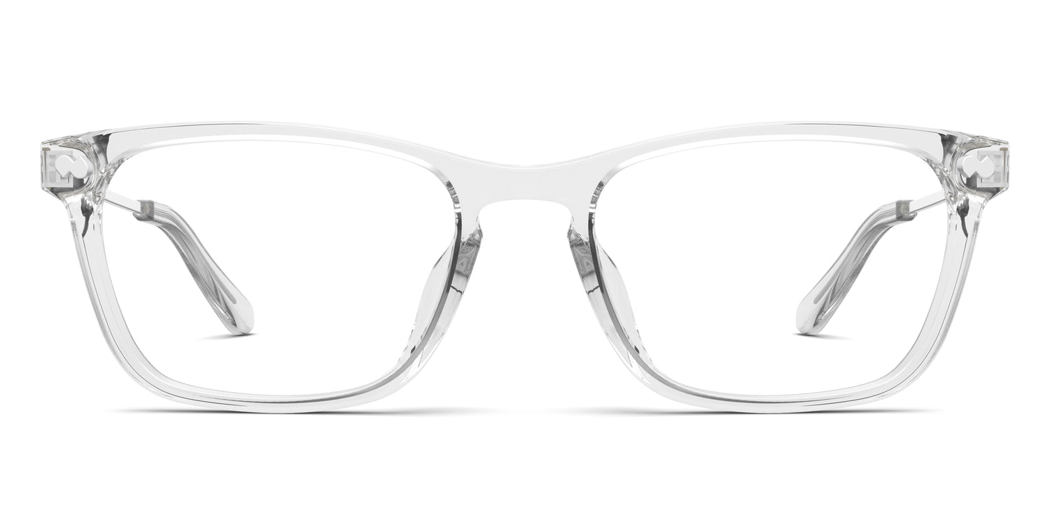 The Casper - Crystal Clear Acetate Silver Metal