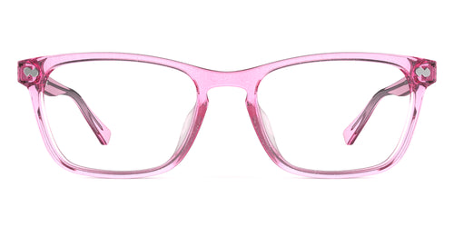 The Casper - Pink Glitter Clear