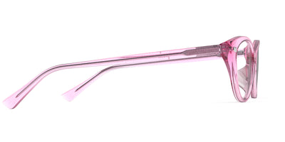 The ella - Pink Glitter Clear