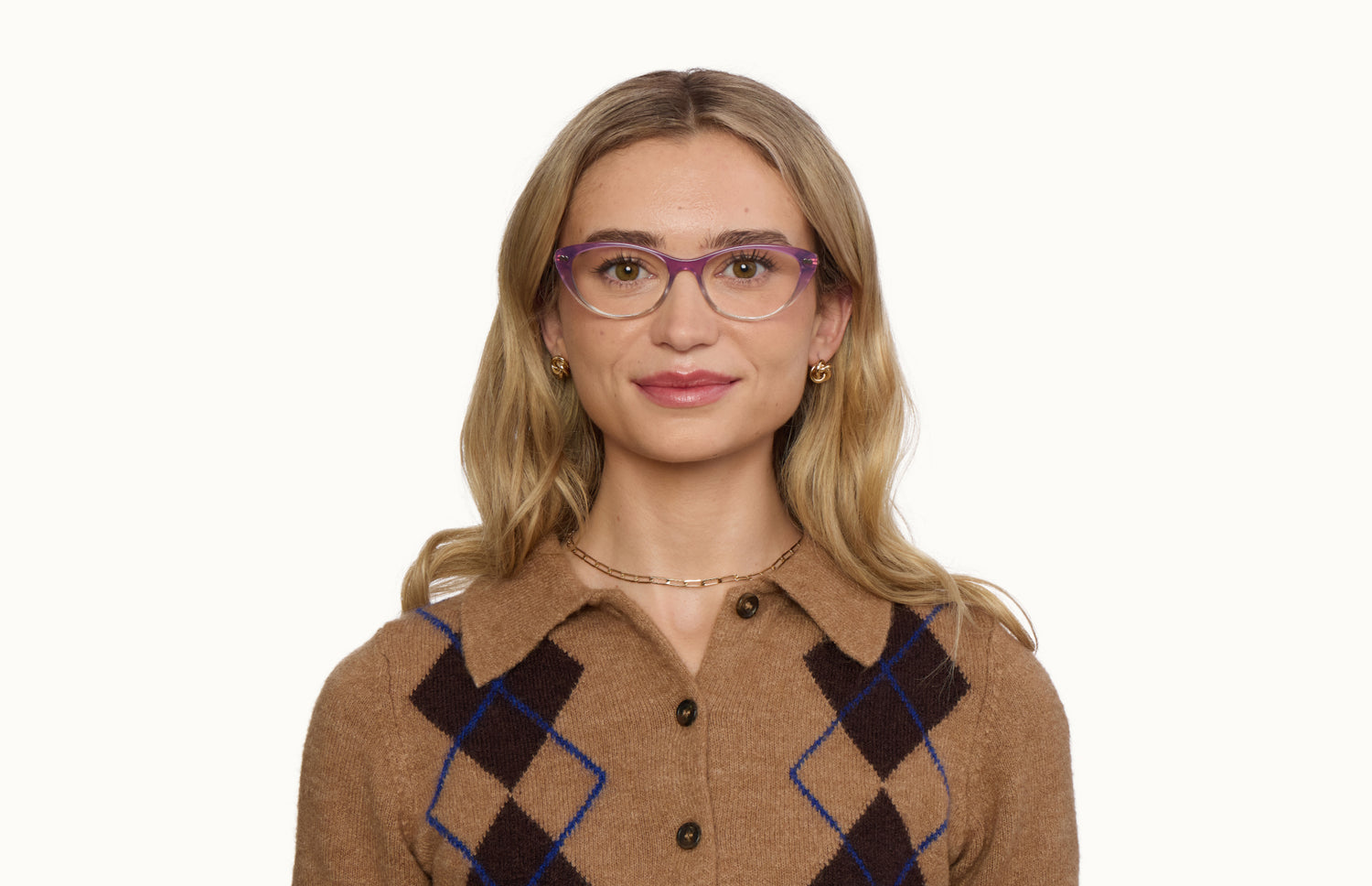 The ella - Mixed Material - Lensless - LifeStyle 1 - Pair Eyewear
