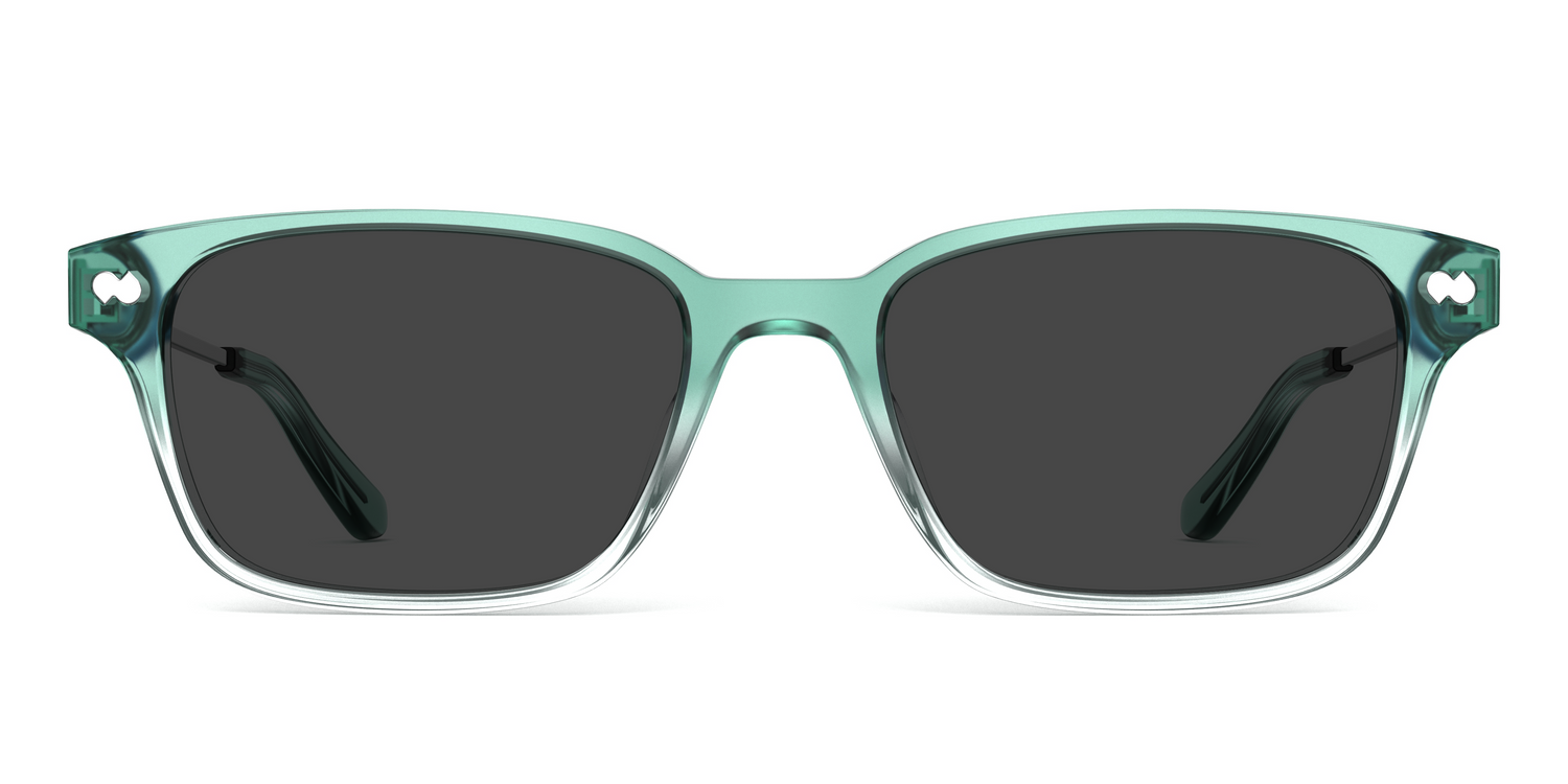 The Finley - Teal Pearlized Gradient Acetate Silver Metal Sun - Carousel3 - Pair Eyewear