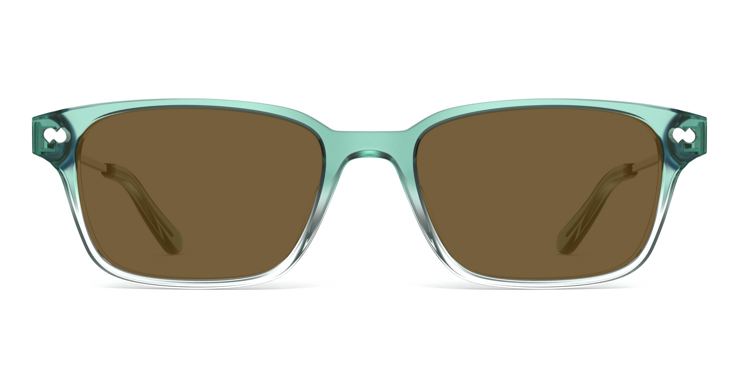 The Finley - Teal Pearlized Gradient Acetate Silver Metal Sun - Carousel4 - Pair Eyewear