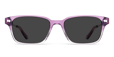 The Finley - Violet Pearlized Gradient Acetate Rose Gold Metal Sun - Thumbnail3 - Pair Eyewear
