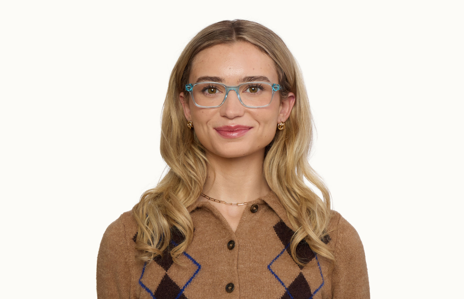 The Finley - Seafoam Clear - LifeStyle1 - Pair Eyewear