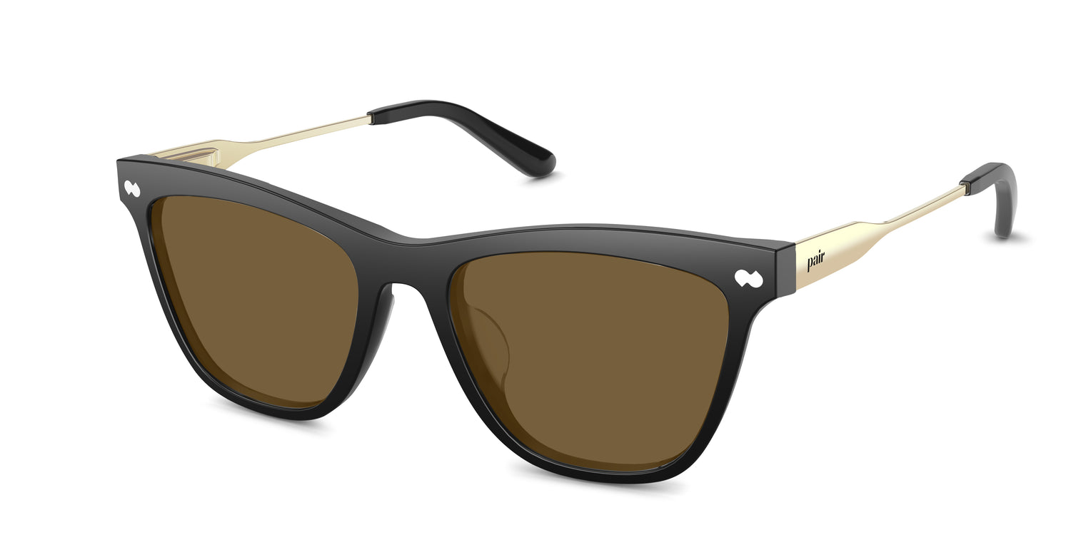 The Harper - Mixed Material - Lensless - Carousel 2 - Pair Eyewear