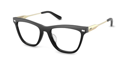 The Reese - Black Acetate Gold Metal