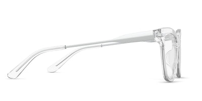 The Reese - Crystal Clear Acetate Silver Metal
