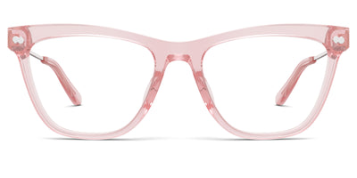 The Reese - Pink Clear Acetate Rose Gold Metal