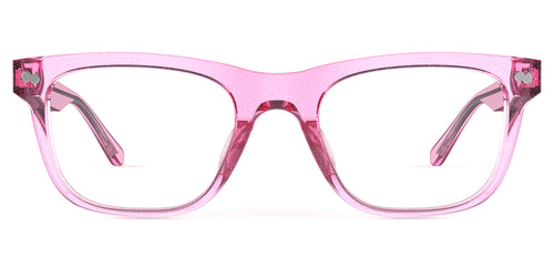 The Jessie - Pink Glitter Clear