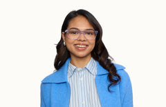 The Jessie - Lavender Clear - LifeStyle Thumbnail1 - Pair Eyewear