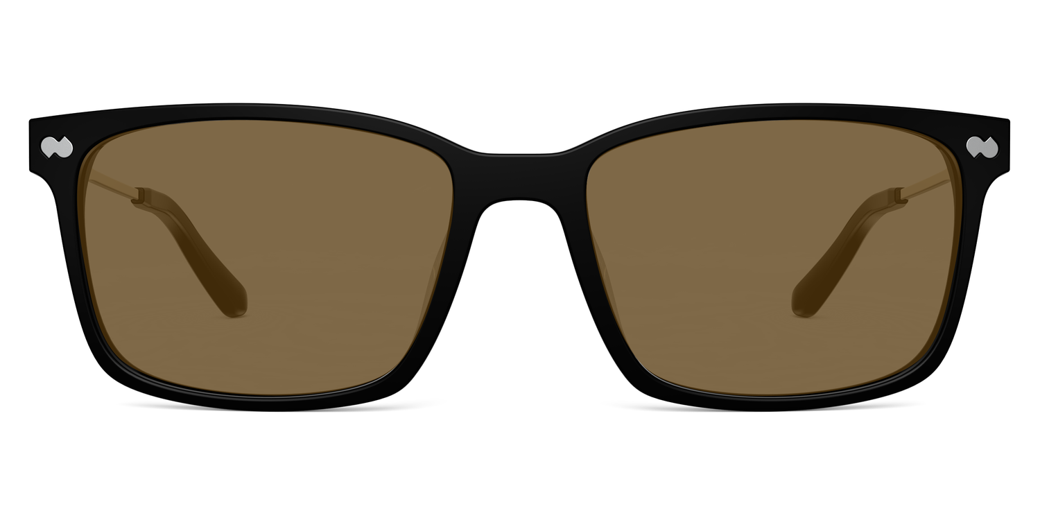 The Kirby - Mixed Material Black Gold Metal Sun