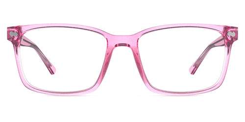 The Kirby - Pink Glitter Clear