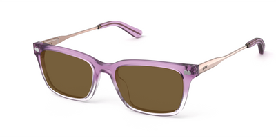 The Larkin - Violet Pearlized Gradient Acetate Rose Gold Metal Sun - Thumbnail2 - Pair Eyewear