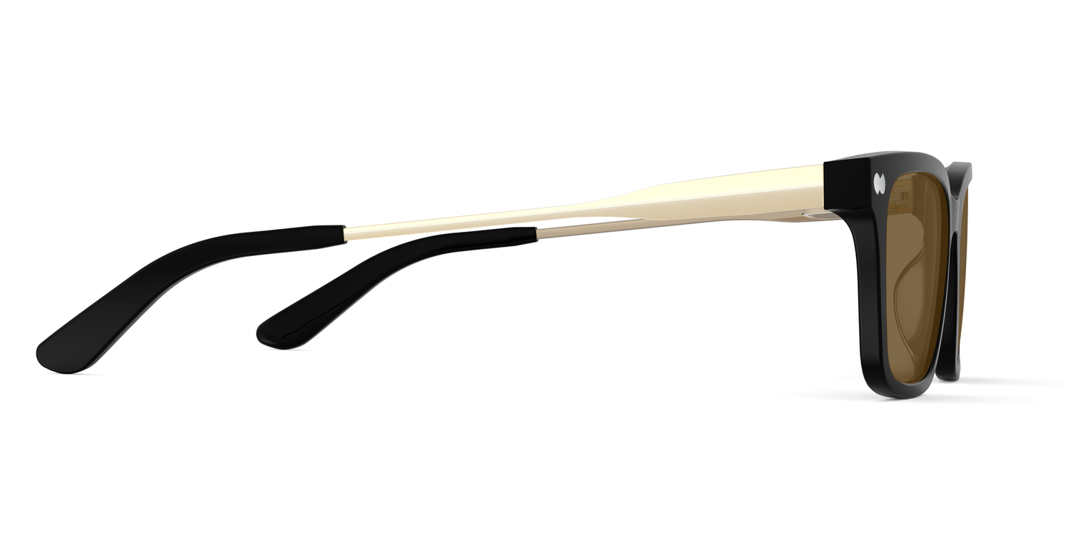 The Larkin - Mixed Material Black Gold Metal Sun