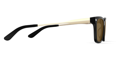 The Larkin - Mixed Material Black Gold Metal Sun