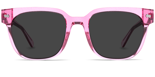 The Murphy - Pink Glitter Clear Sun - Pair Eyewear