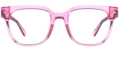 The Murphy - Pink Glitter Clear