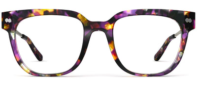 The Murphy - Purple Confetti Tortoise Acetate Gold Metal - Thumbnail2 - Pair Eyewear