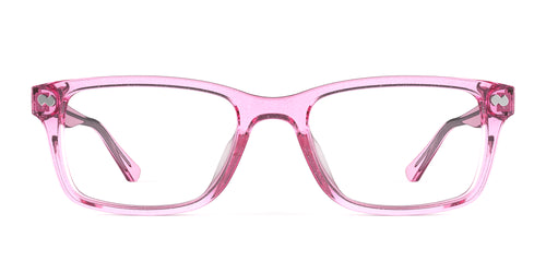 The Otero - Pink Glitter Clear