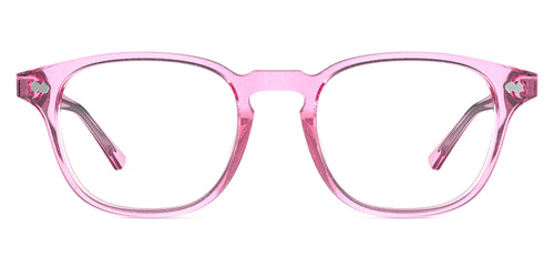 The Otis - Pink Glitter Clear