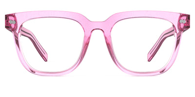 The Payton - Pink Glitter Clear