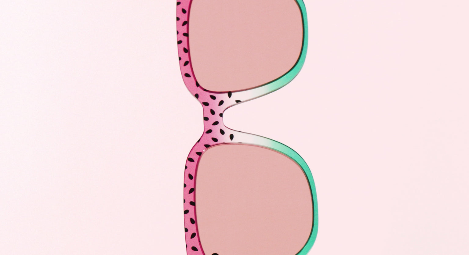 The Watermelon Crystal with Coral Pink Lens - LifeStyle Thumbnail Video1 - Pair Eyewear