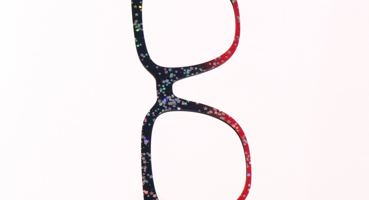 The Navy to Scarlet Gradient with Star Glitter - LifeStyle Thumbnail Video1 - Pair Eyewear