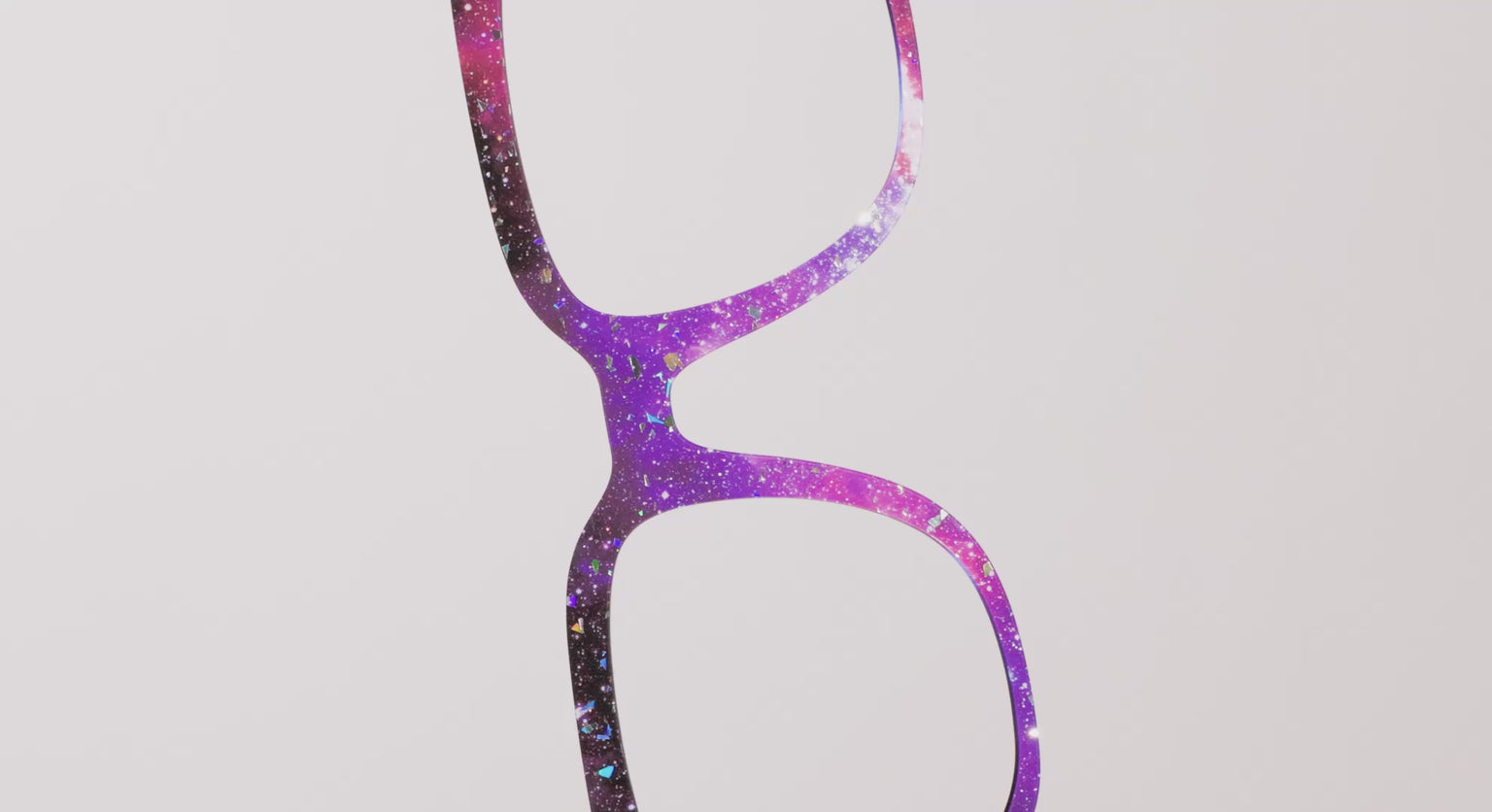 The Twilight Sky with Holographic Glitter - LifeStyle Thumbnail Video1 - Pair Eyewear