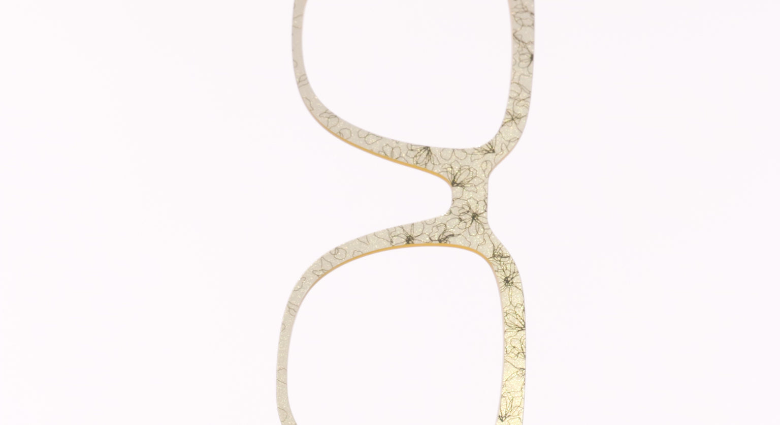 The Yellow Shimmer Petals with Gold Foil - LifeStyle Thumbnail Video1 - Pair Eyewear