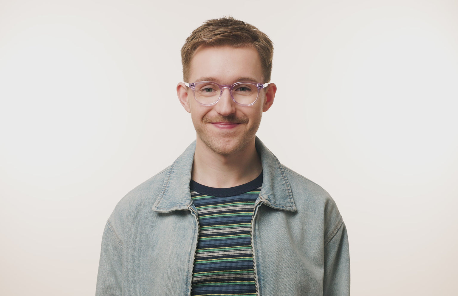 The Reese - Lavender Clear - LifeStyle Thumbnail2 - Pair Eyewear