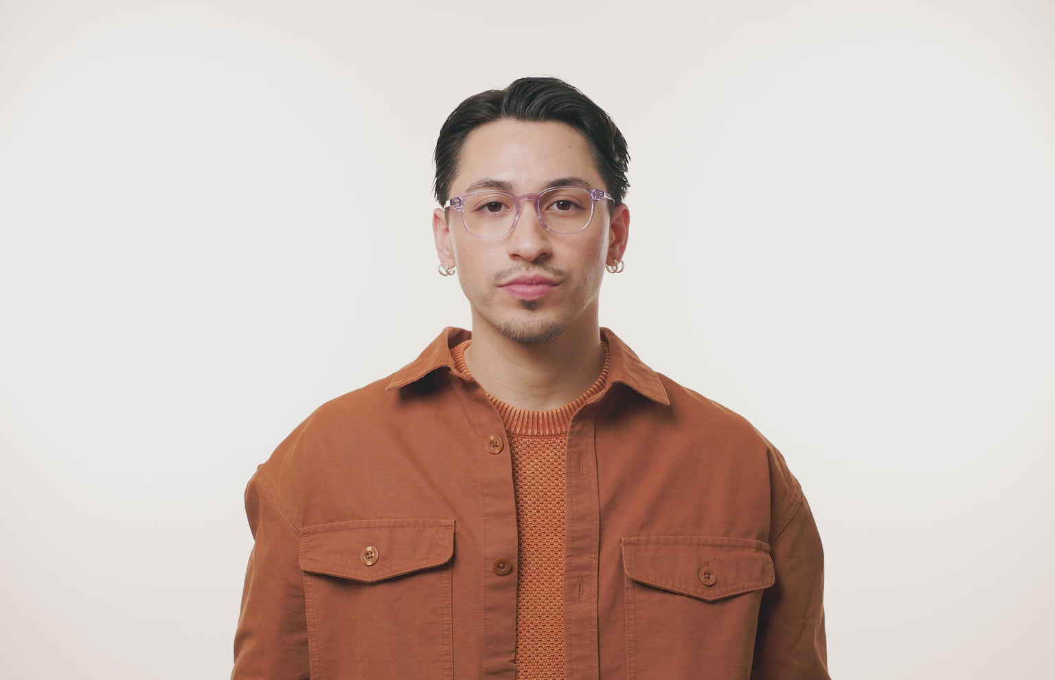 The Otis - Lavender Clear - LifeStyle Thumbnail2 - Pair Eyewear