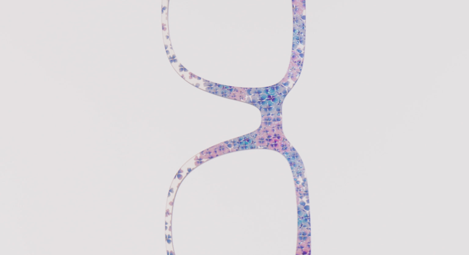 The Hydrangea Confetti Crystal with Gold Foil - LifeStyle Thumbnail Video1 - Pair Eyewear