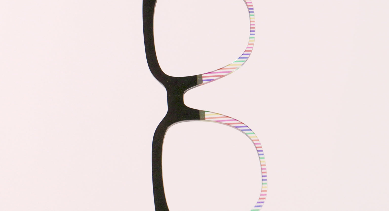The Chic Pride Stripes Crystal with Gold Foil - LifeStyle Thumbnail Video1 - Pair Eyewear