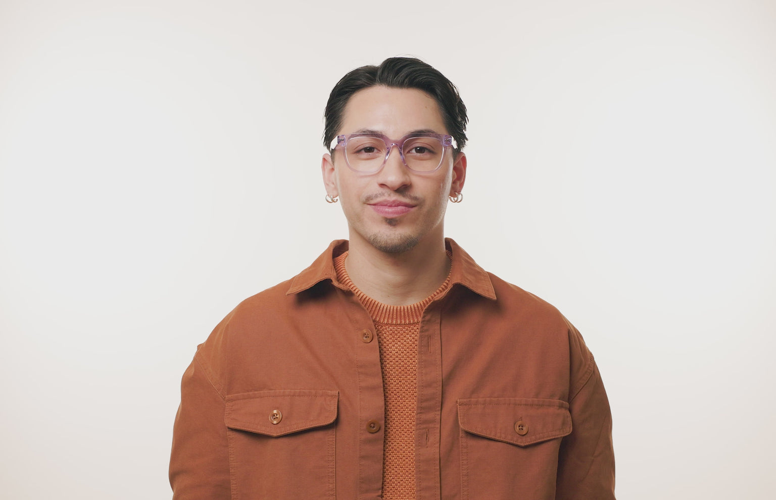 The Payton - Lavender Clear - LifeStyle Thumbnail2 - Pair Eyewear