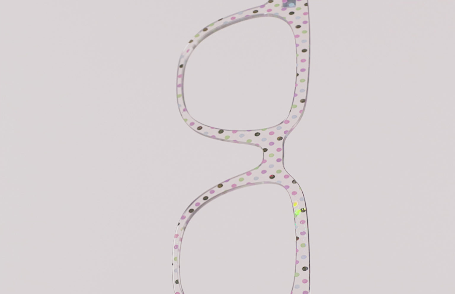 The Egg Polka Dot with Gold Foil Crystal - LifeStyle Thumbnail Video1 - Pair Eyewear