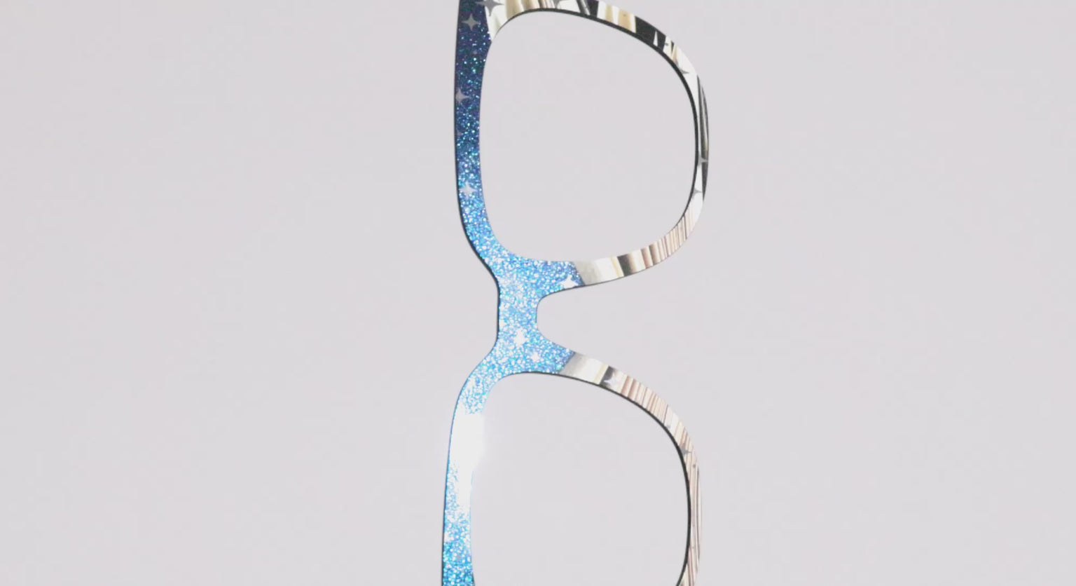 The Enchanted Pages Shimmer with Silver Foil - LifeStyle Thumbnail Video1 - Pair Eyewear